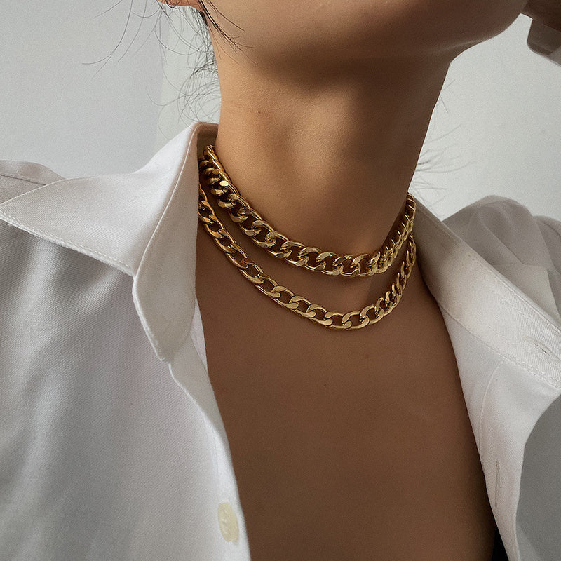 Hip-hop style chain necklace