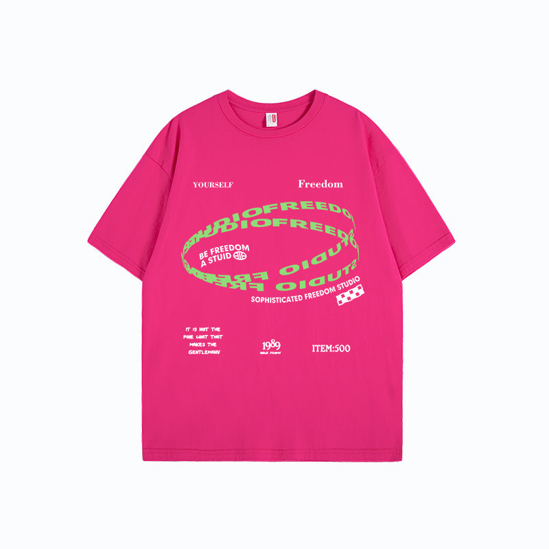 American Letter T-shirt Summer Street
