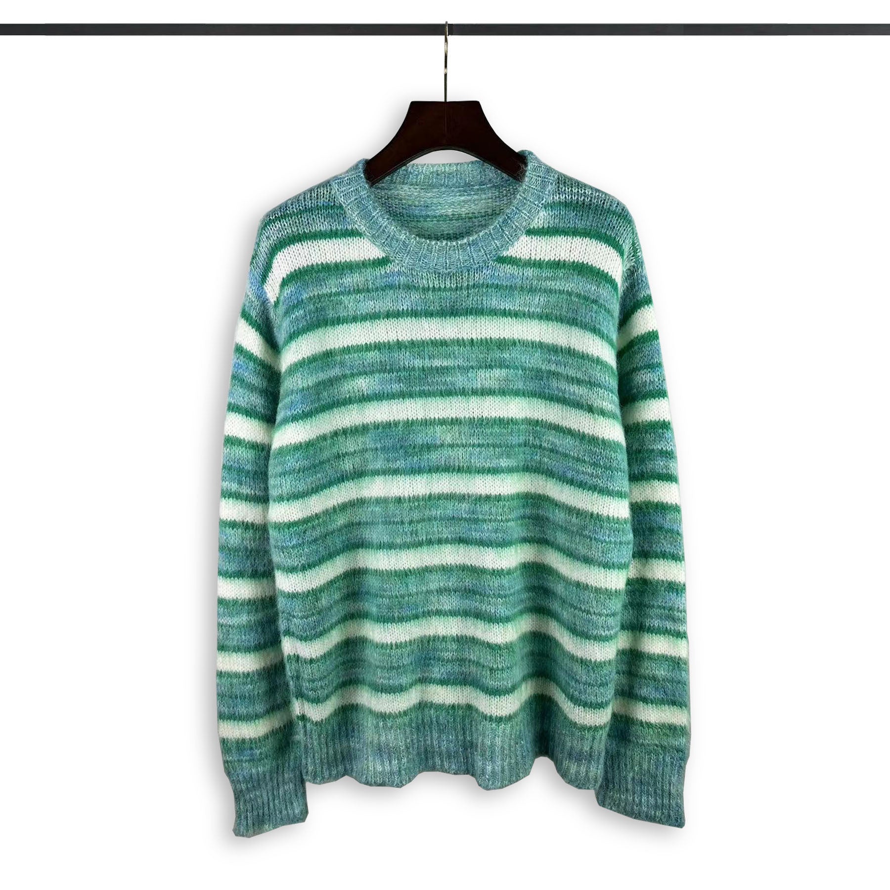 High Street American Style Trend Loose Striped Sweater
