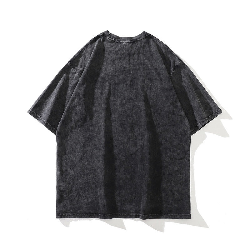 Hip Hop Oversized Streetwear Vintage T-shirts Bear