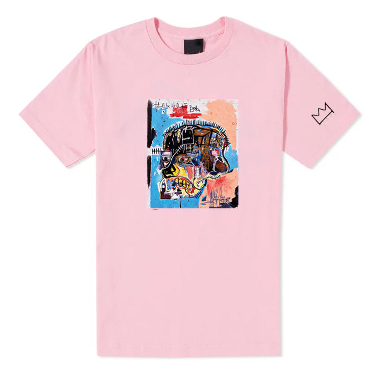 Cartoon graffiti short sleeve