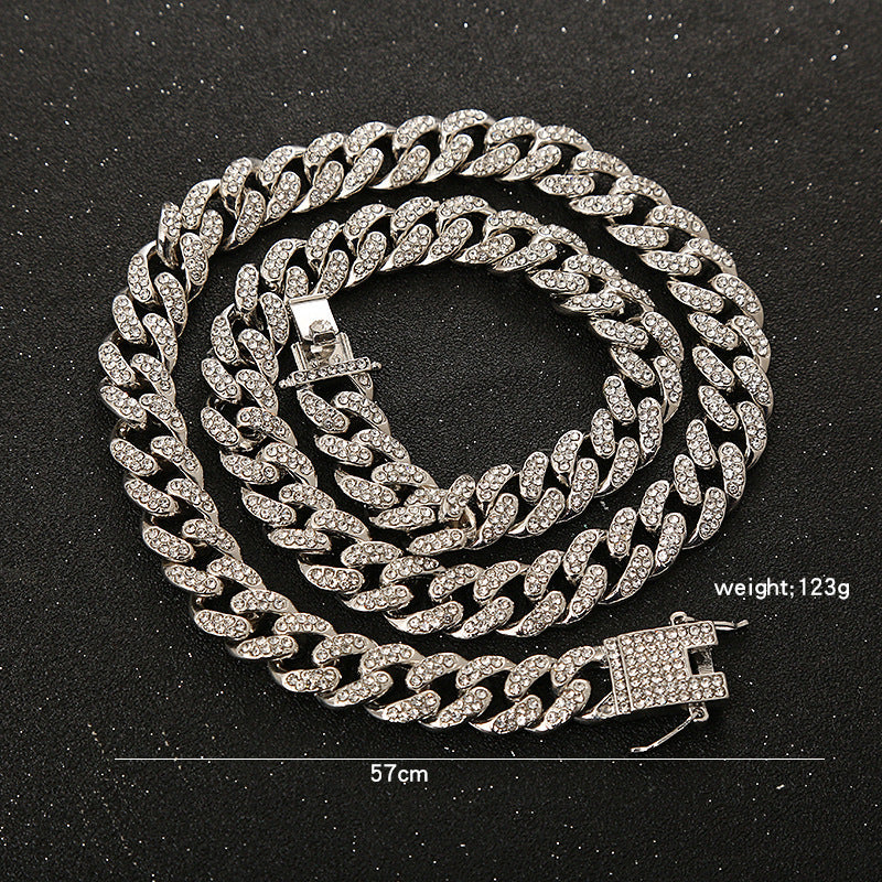 Hip-hop Rap Hip-hop Alloy Necklace