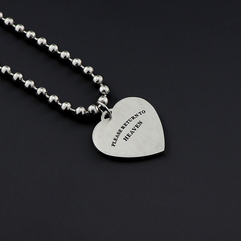 Hip hop style retro bead chain