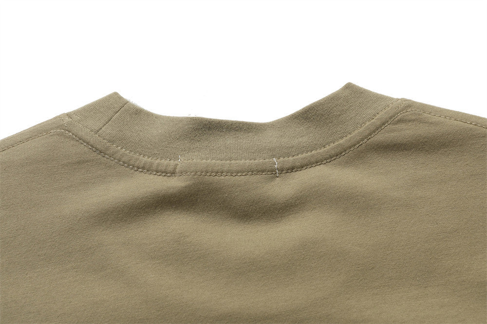 Fried Street Loose Crew Neck T-Shirt