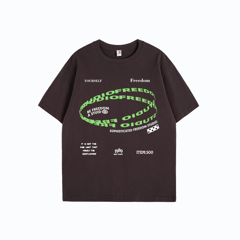 American Letter T-shirt Summer Street