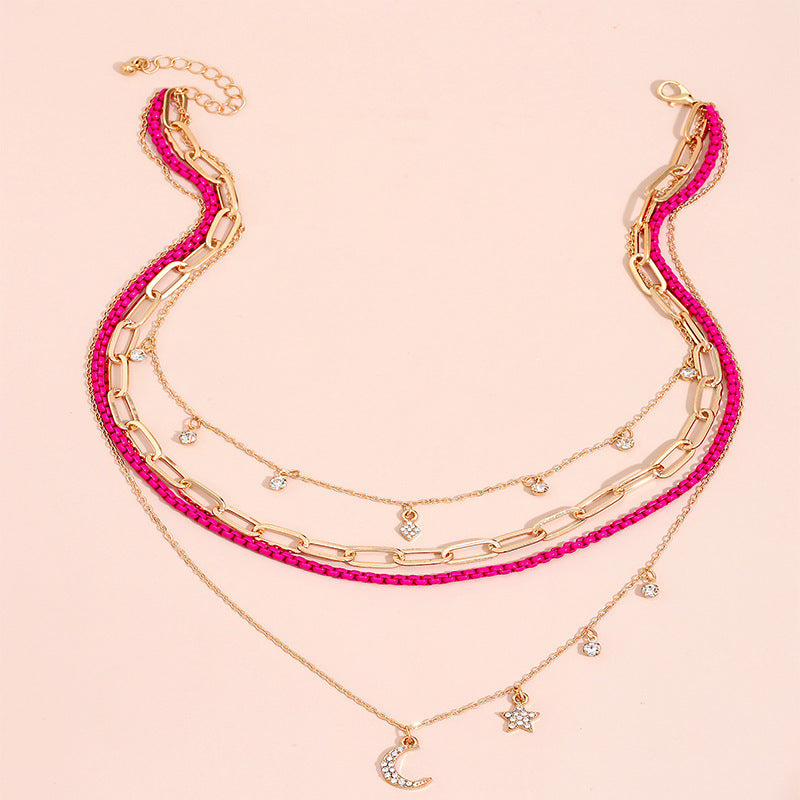 Popular Street Fashion Moon Pendant
