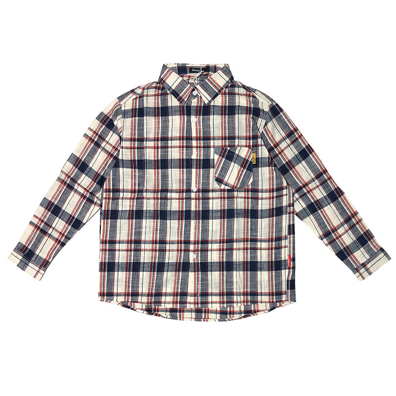 High Street Hem Plaid Shirt
