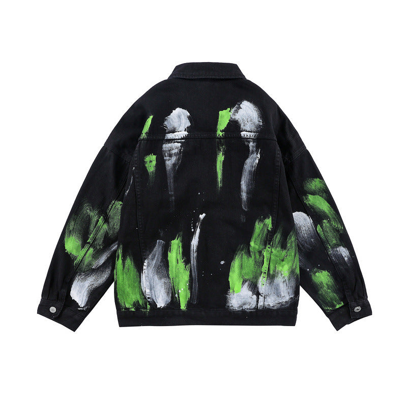Loose Trendy Brand Hip-hop Lapel Jacket