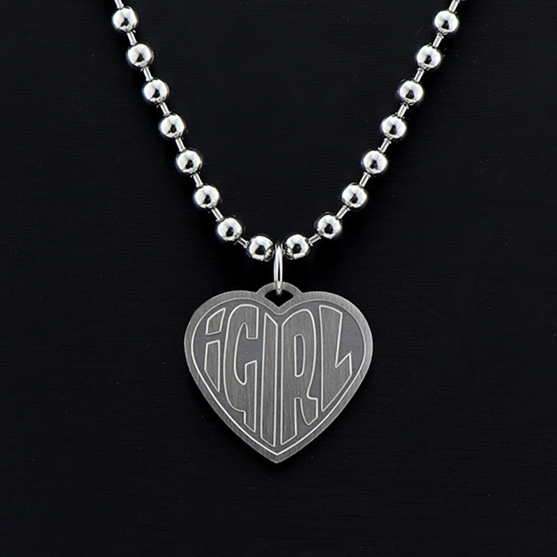 Hip hop style retro bead chain