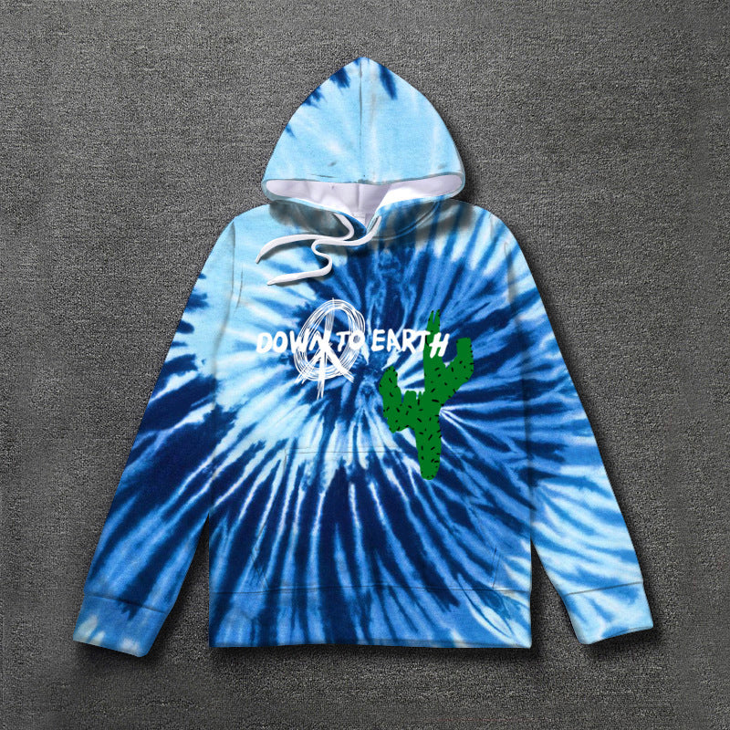 Printed Hoodie Graffiti