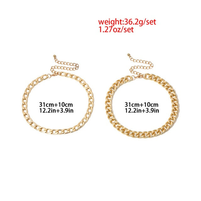 Hip-hop style chain necklace