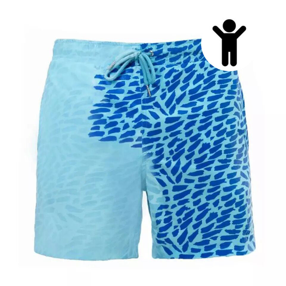 Children's Water-changing Swimming Trunks Beach Pants