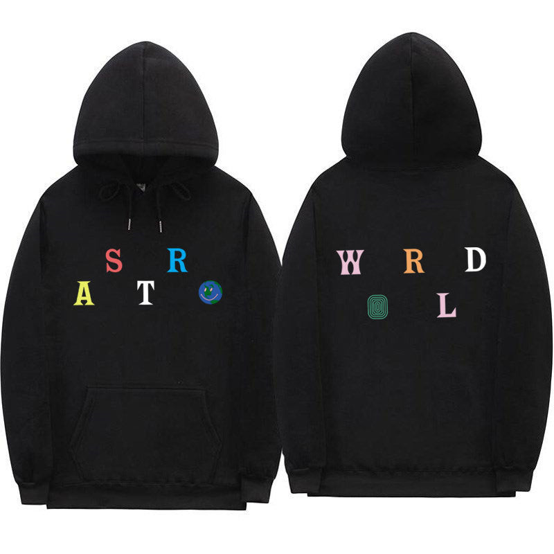 Street plus fleece hooded sweater