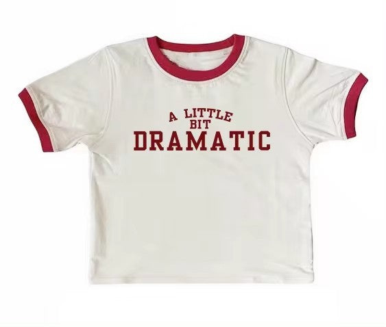 American English Fashion Casual Pattern Slim-fit Short Sleeve