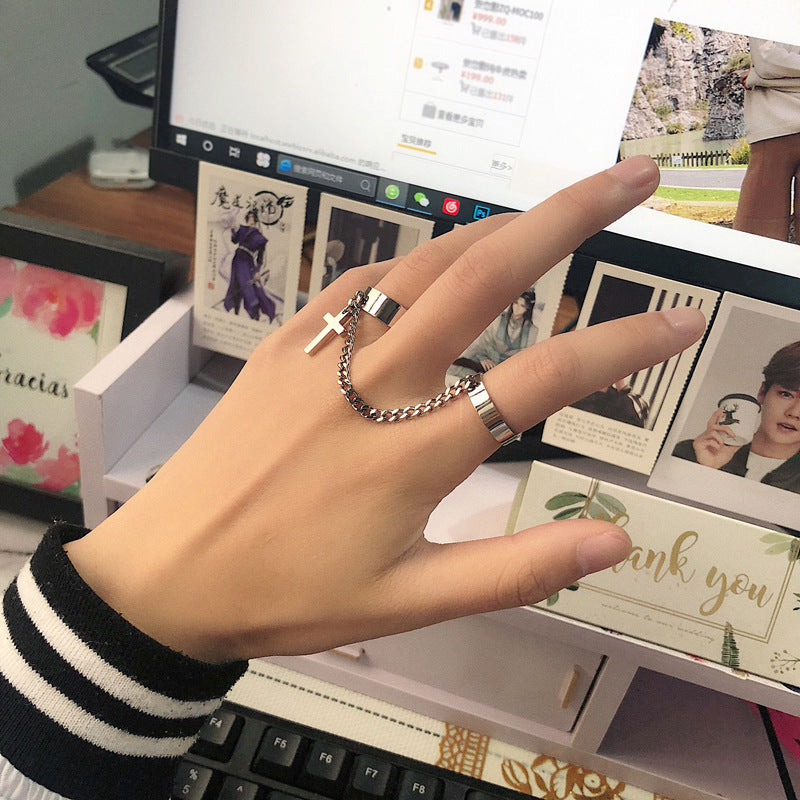 Hip-hop integrated ring