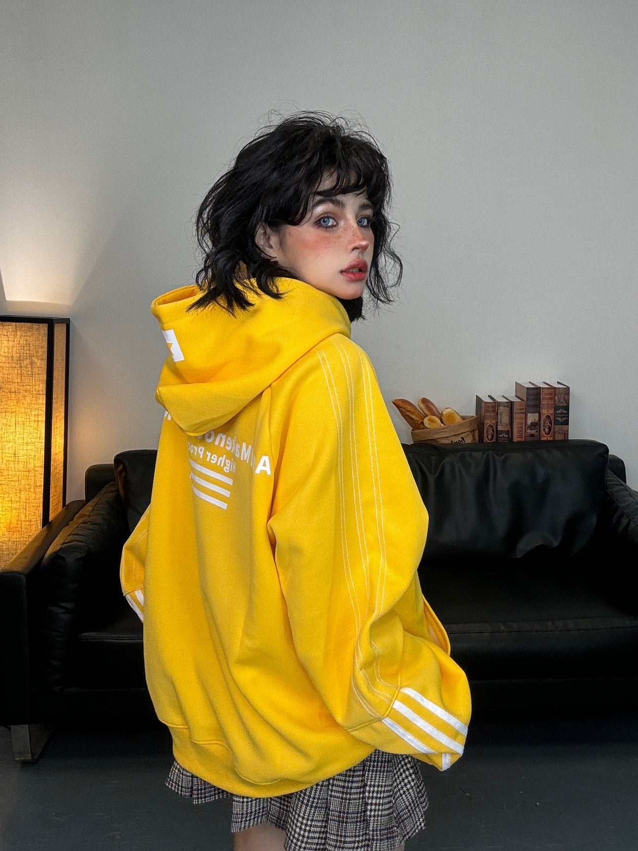 Street Letters Dopamine Striped Hoodie