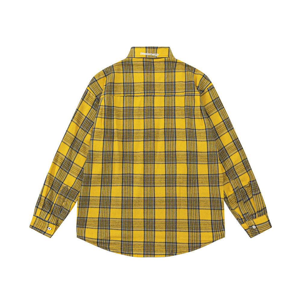 Street Spring And Autumn Thickened Double-sided Wear Shirt Coat