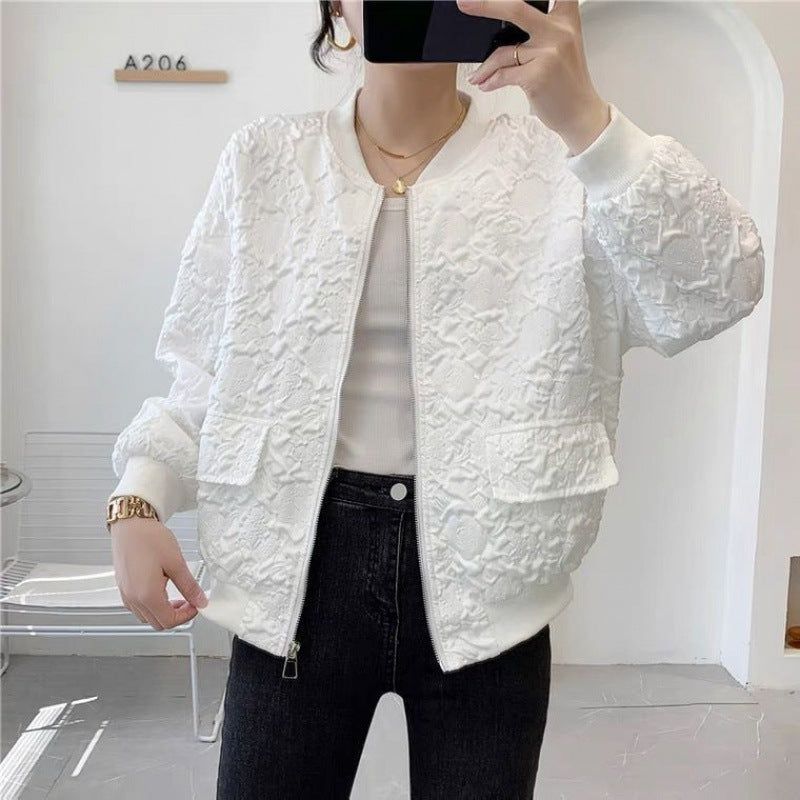 Women's Short Baseball Uniform Women's Jacket Casual Jacket Western Style