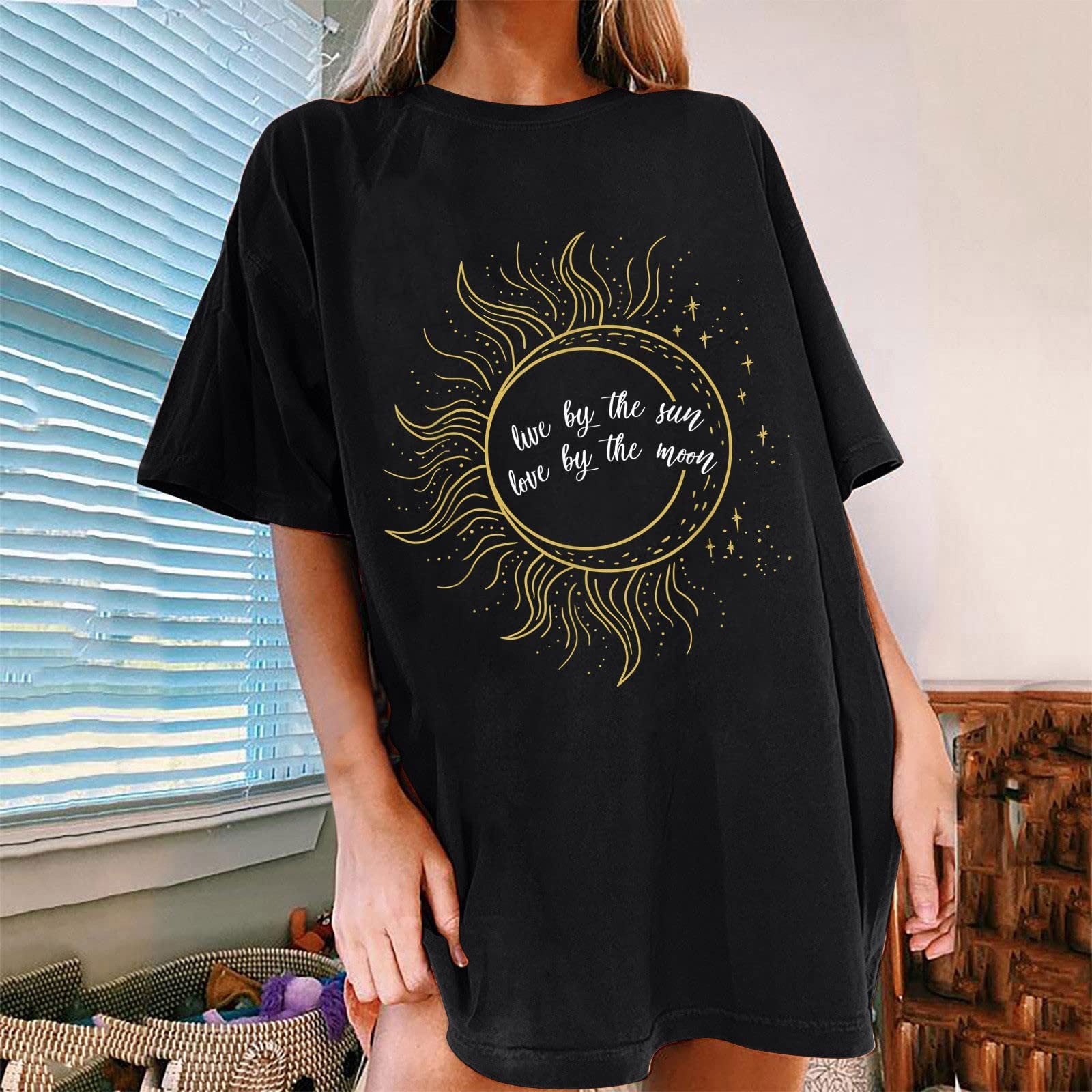 Women's Plus Size Mid-length Round Neck Short-sleeved T-shirt