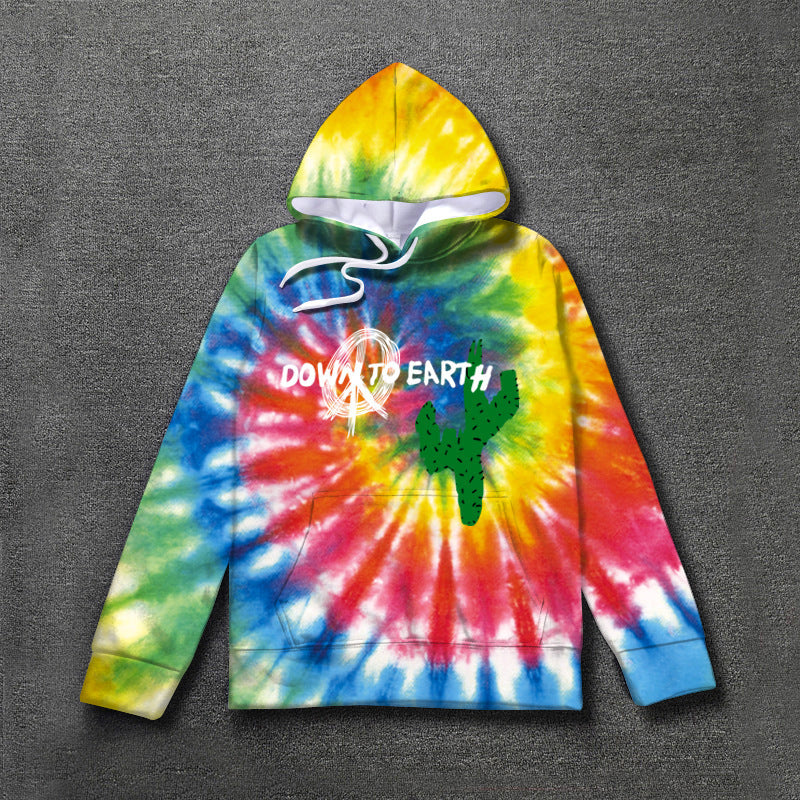 Printed Hoodie Graffiti