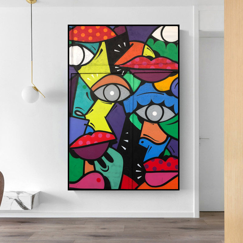 Street Graffiti Art Picture Abstract Cloth Painting