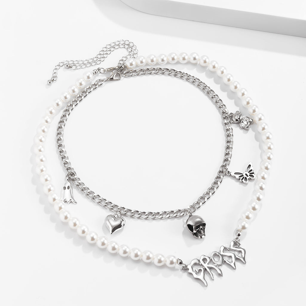 Retro Style Necklace American Street Hip-hop Trend