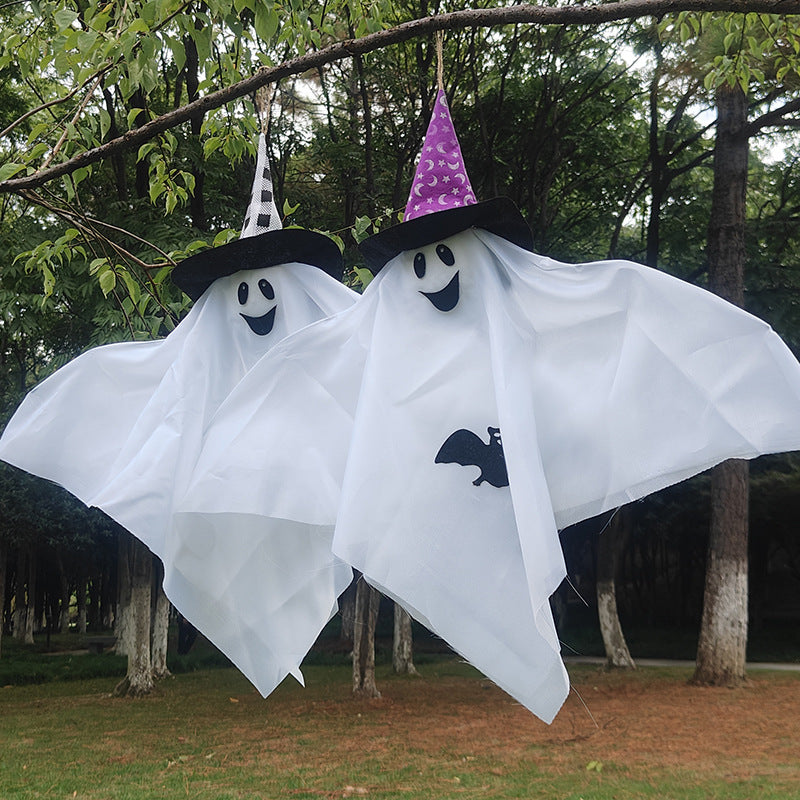 Halloween Ghost Pendant Cute Floating Ghost Decoration Supplies