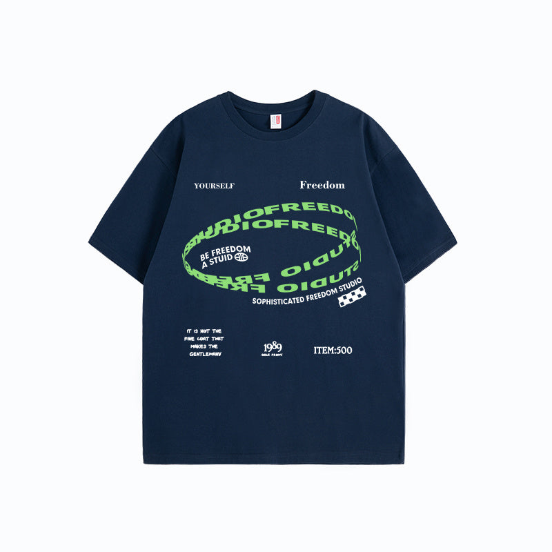 American Letter T-shirt Summer Street