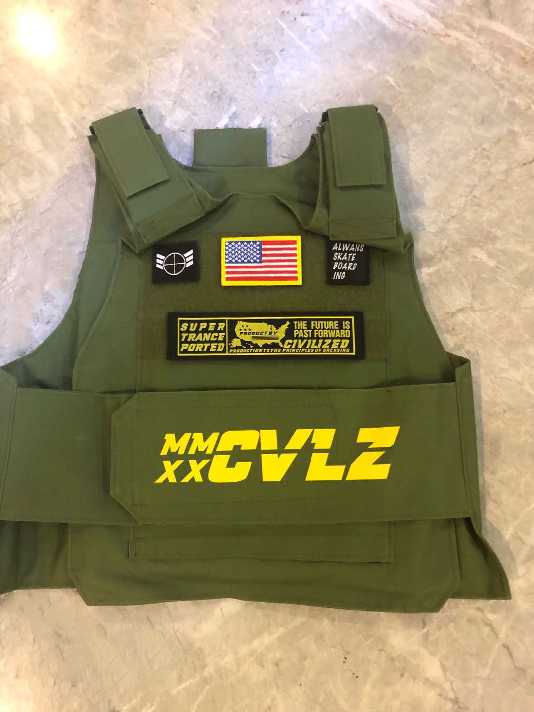 Street rap tactical vest