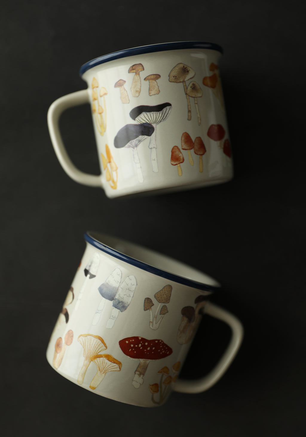 Psychedelic Small Mushroom New Daze Poisonous Mushroom Ceramic Small Tea Container