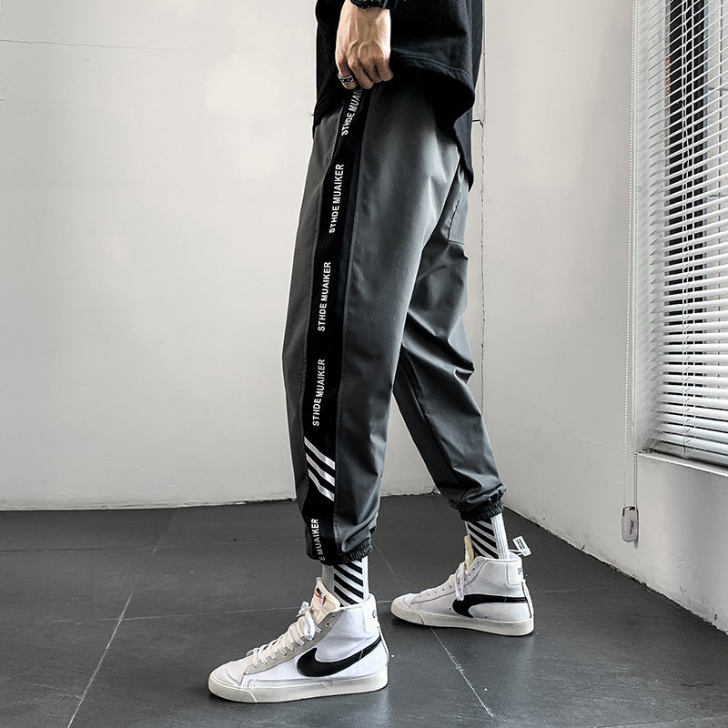 Thin boxed athletic Harem Pants