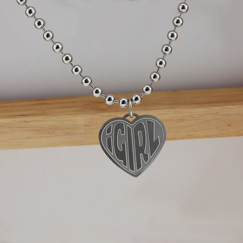Hip hop style retro bead chain