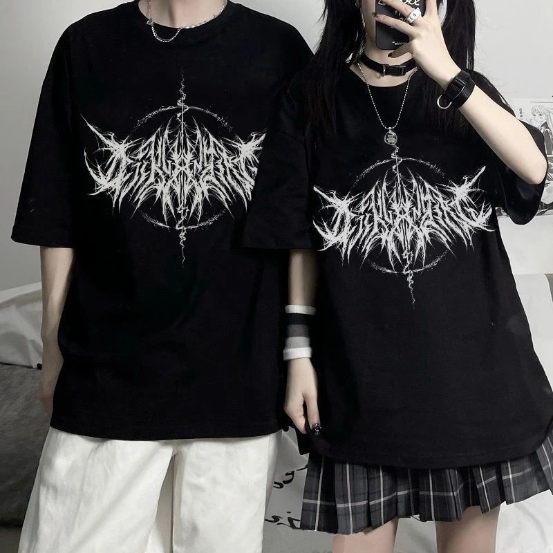 Printed Wings Street Style Cotton T-shirt Men