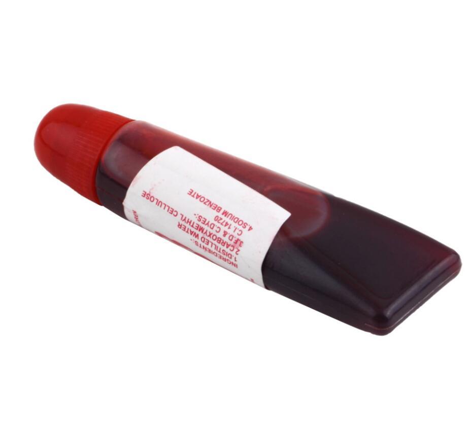 OCDAY Fake Blood Gel Tube Horror fancy dress Costume Halloween Party Joke Red toy Brand New Arrival
