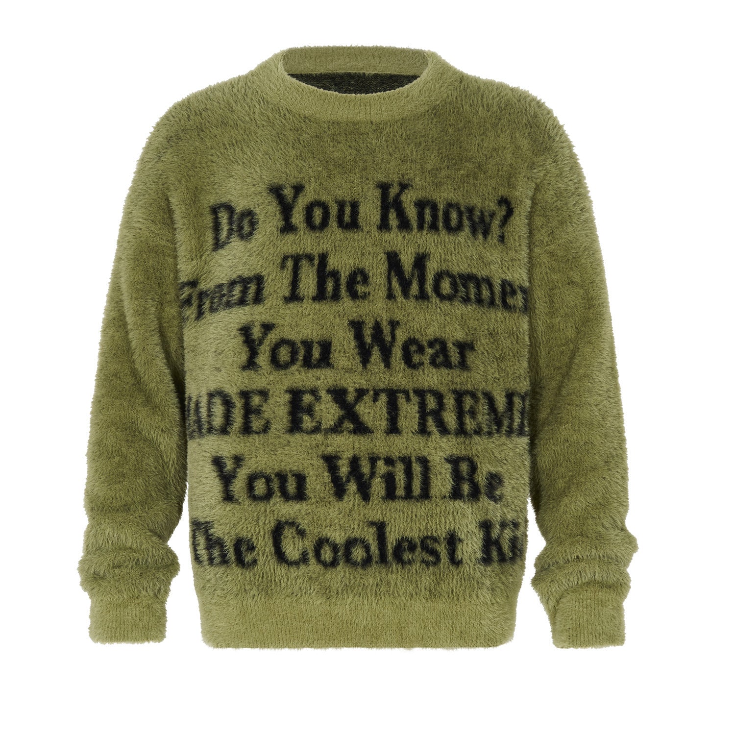 Street Slogan Letter Culture Sweater
