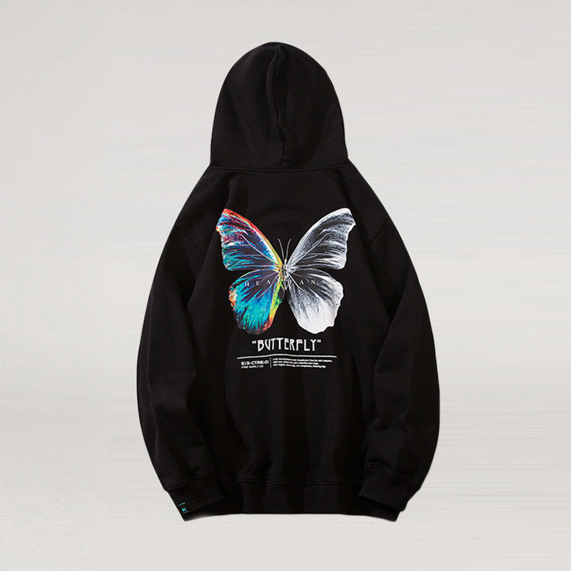 Fleece hooded sweatshirt