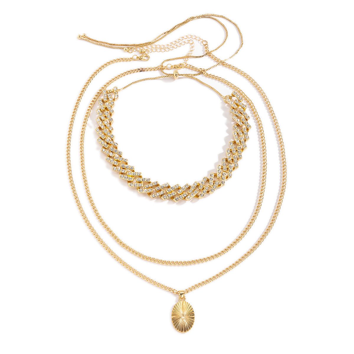 High Street Design Retro Necklace