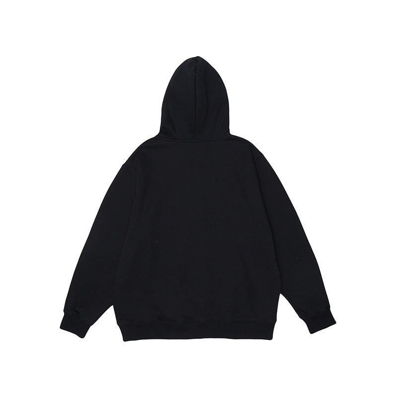 European and American Street Original Street Fashion Brand Masked Bear Hooded Sweater