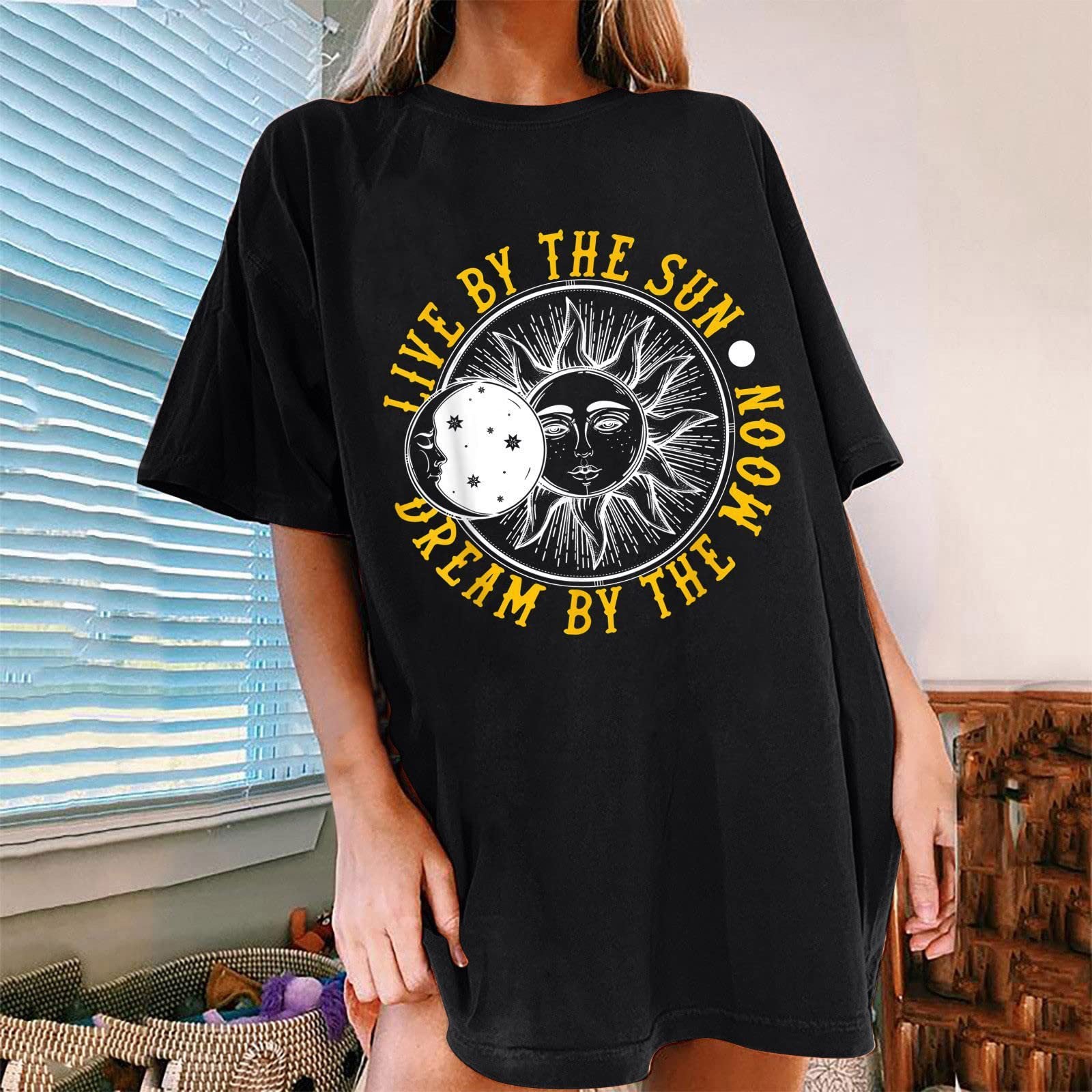 Women's Plus Size Mid-length Round Neck Short-sleeved T-shirt