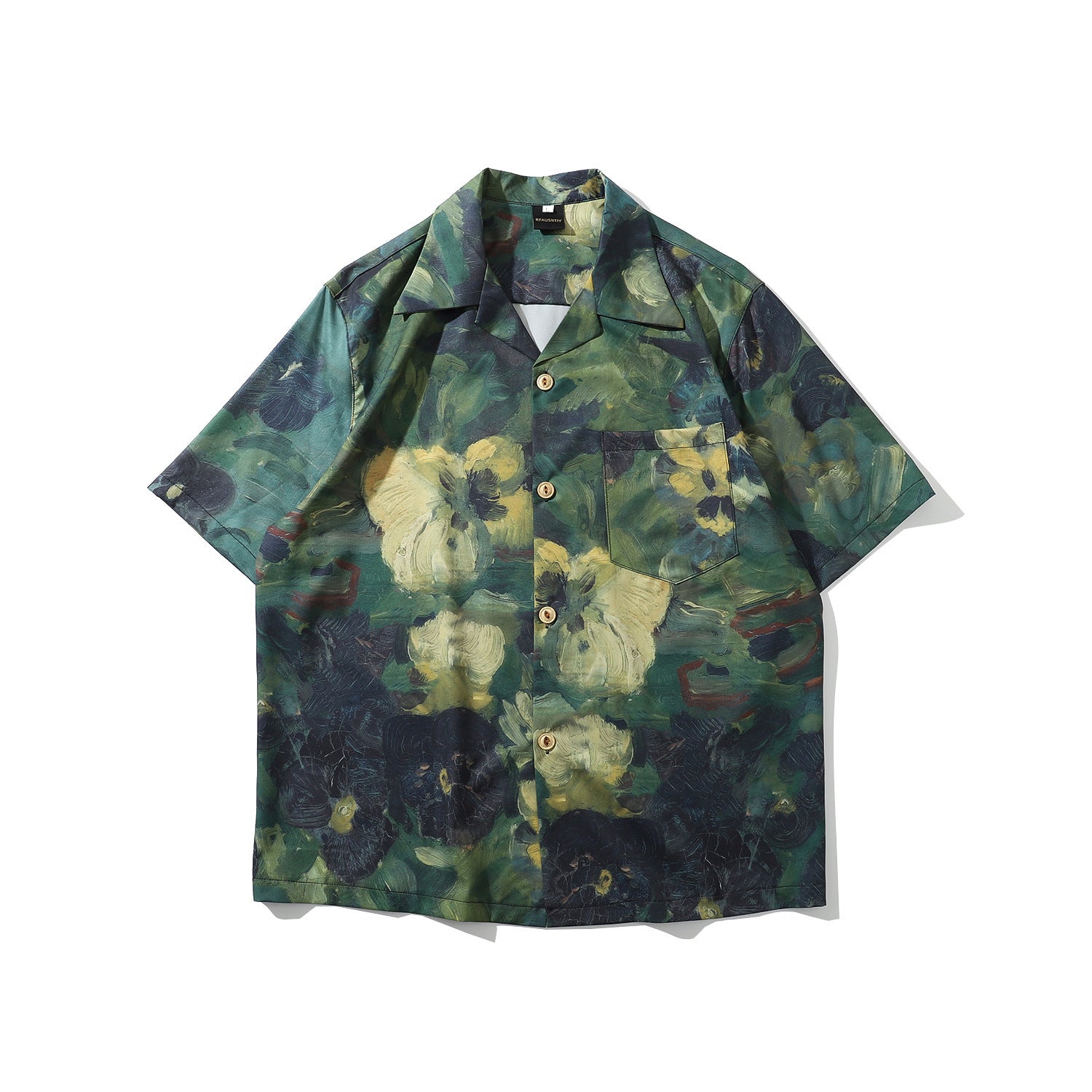 Japanese Harajuku Style Butterfly Graffiti Print Long Sleeve Shirt Women