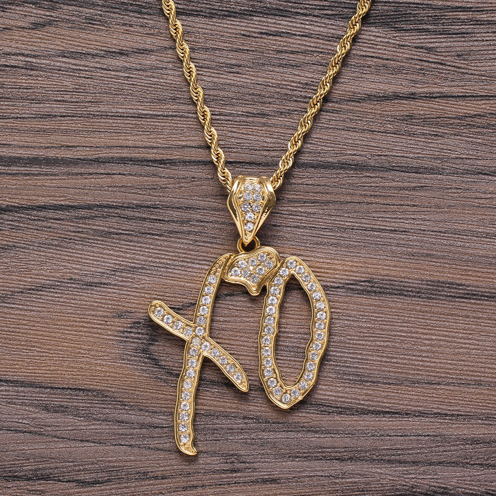 alphabet pendant