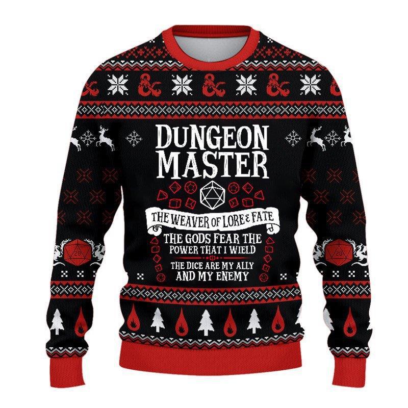 Men's And Women's Fashion Casual Digital Printing Round Neck Sweatshirt