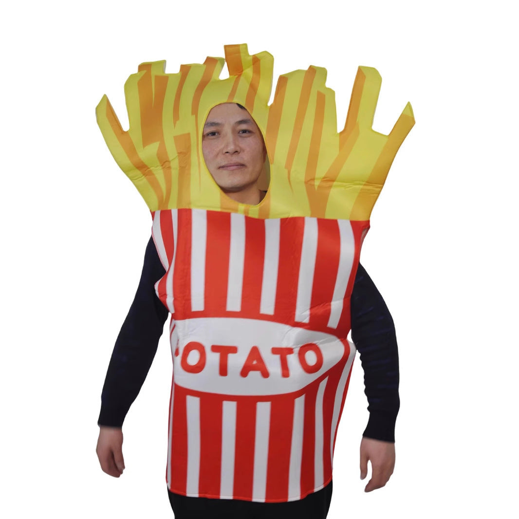 Halloween Snack French Fries Performance Costume