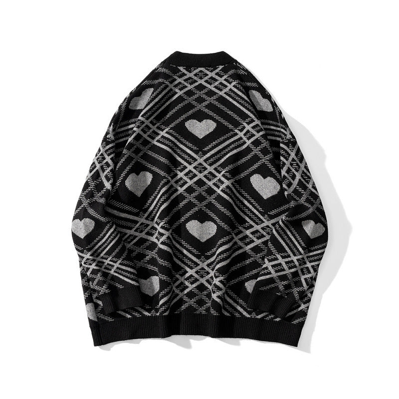 Men's And Women's High Street Knitted Jackets