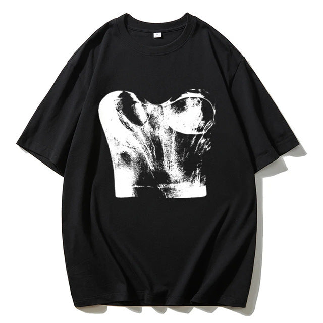 Women's Printed T-shirt Summer Soft Short