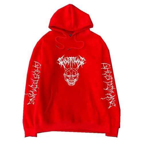 Printed hooded sweatshirt