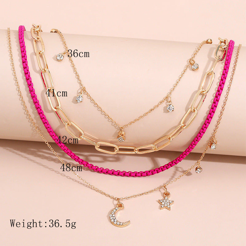 Popular Street Fashion Moon Pendant
