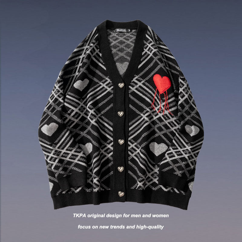 Men's And Women's High Street Knitted Jackets