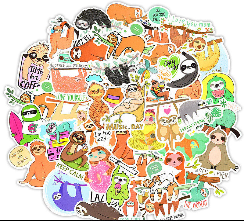 Alpaca graffiti stickers