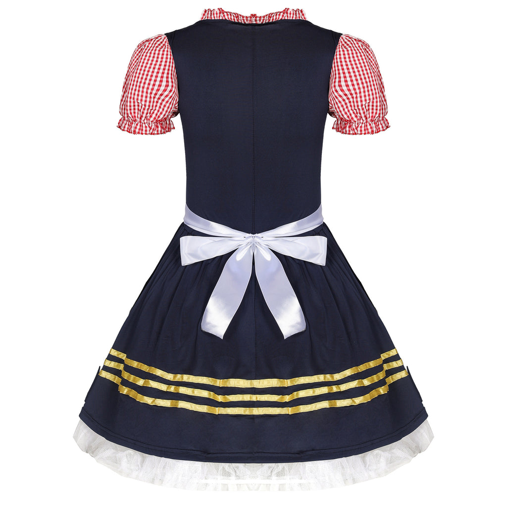 German Oktoberfest Costume Halloween Maid Stage Costume
